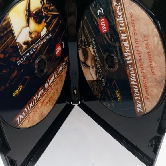 Do You Have What It Takes DVD Set Christian Gospel John Matthew Hagee Ministries - Picture 3 of 3